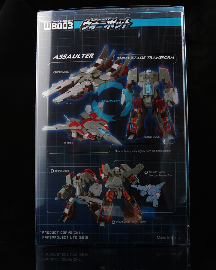 FansProject WB003 Warbot Assaulter - In-Hand Images Show